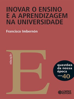 cover image of Inovar o ensino e a aprendizagem na universidade